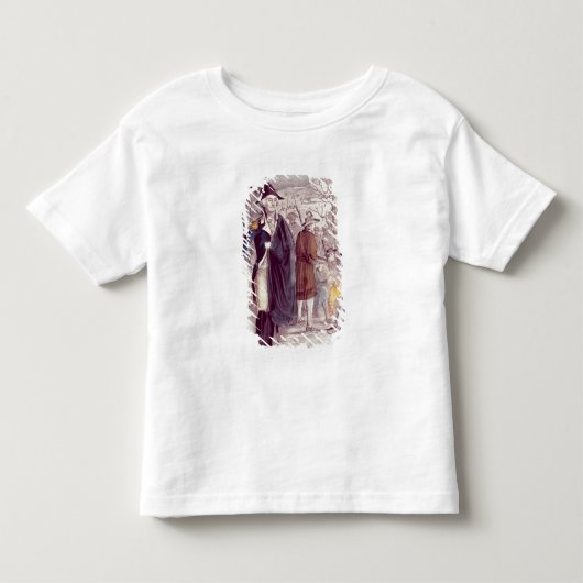 谷の炉のジョージ・ワシントン トドラーTシャツ (正面)