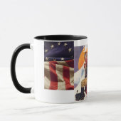 谷の炉の冬 マグカップ (左)