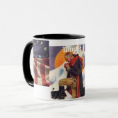 谷の炉の冬 マグカップ (正面左)