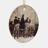 谷の炉-ウィリアムTrego (1883年)への3月 セラミックオーナメント (右)