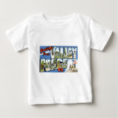 谷の炉、ペンシルバニアからの挨拶! ベビーTシャツ (正面)