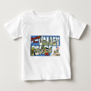 谷の炉、ペンシルバニアからの挨拶! ベビーTシャツ