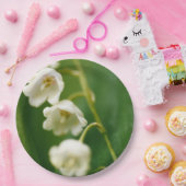 谷の白いユリ(Convallaria majalis) ペーパープレート (パーティー)