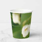 谷の白いユリ(Convallaria majalis) 紙コップ (右)