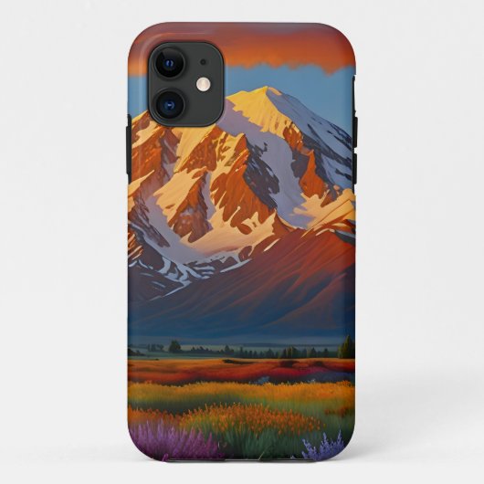 谷の真紅の雲 Case-Mate iPhoneケース (裏面)