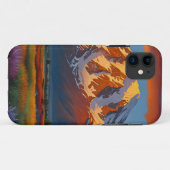 谷の真紅の雲 Case-Mate iPhoneケース (裏面(横))