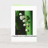 谷の私のメイド・オブ・オーナー（花嫁付き添い人）リリーか？ 招待状 (裏面)