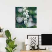 谷の花のパインターリーソフトリリー ポスター (ホームオフィス)