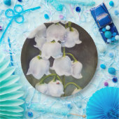 谷の花の春のパーティーの美しいユリ ペーパープレート (パーティー)