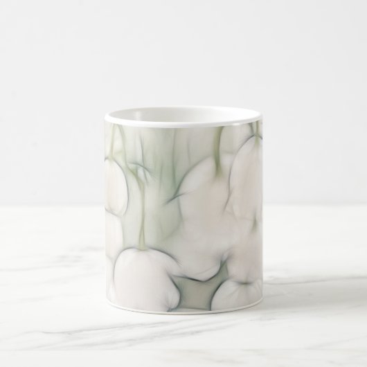 谷の花の花束のユリ コーヒーマグカップ (中央)