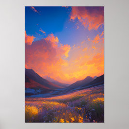 谷の輝き ポスター