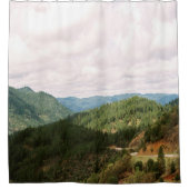 谷の雲….. シャワーカーテン (正面)