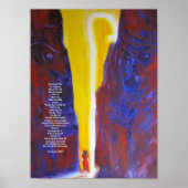 谷を通って ポスター (正面)