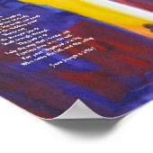 谷を通って ポスター (角)