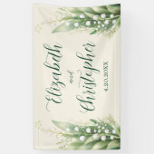 谷エレガントのフローラのリリ結婚ー 横断幕 (縦)