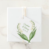 谷エレガントのユリパーソナライズされた結婚ー フェイバータグ (インサイチュ)