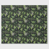 谷エレガントのリリー ラッピングペーパー (フラット)