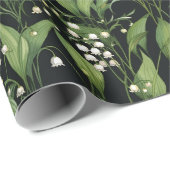 谷エレガントのリリー ラッピングペーパー (ロールコーナー)