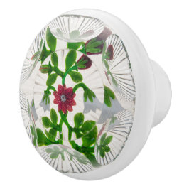 谷エレガントの花のユリビクトリアン セラミックノブ