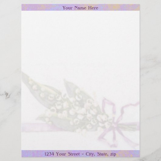 谷レターヘッドのLilly レターヘッド (正面)