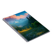 谷威厳のあるの松林 ノートブック (右側)