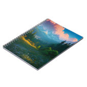 谷威厳のあるの松林 ノートブック (左側)