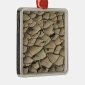 谷底の割れ土層 メタルオーナメント (右)