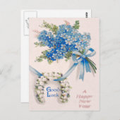 谷忘れのブーケ・メノッツリリー ポストカード (正面/裏面)