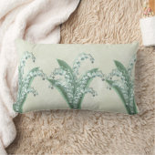 谷枕のユリ ランバークッション (ブランケット)