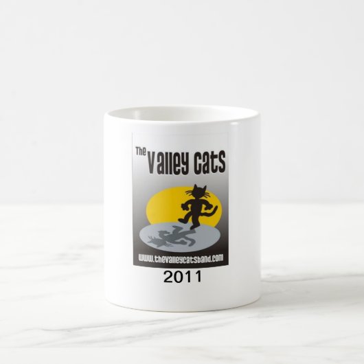 谷猫バンド2011年のコーヒー・マグ コーヒーマグカップ (中央)