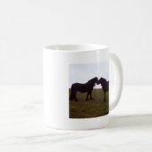 谷種馬かロバのコーヒー・マグ コーヒーマグカップ (正面右)