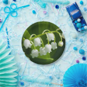 谷花のユリ ペーパープレート (パーティー)