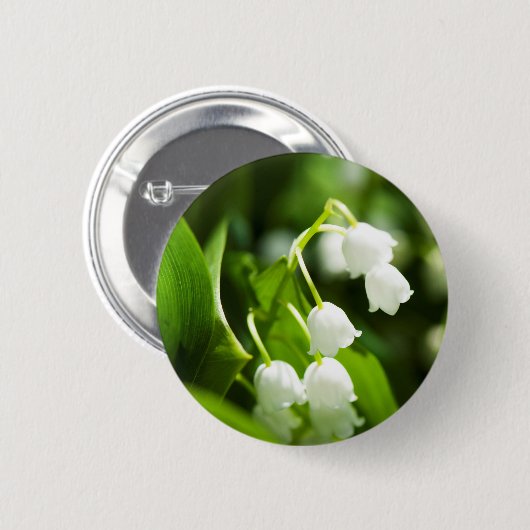 谷花のユリ 缶バッジ (正面&裏面)