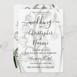 谷花の独自のX線リリーを作成 招待状