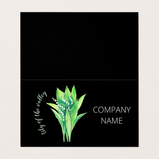 谷野花のユリ 名刺 (外部フラット)