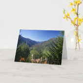 谷間に カード (黄色い花)