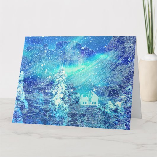 谷間のオーロラ カード (正面)