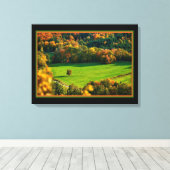 谷間の夏 キャンバスプリント (インサイチュ (ウッドフロア))