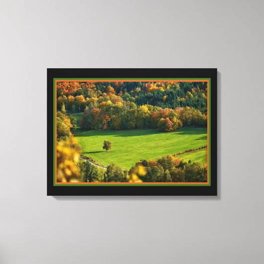 谷間の夏 キャンバスプリント (正面)