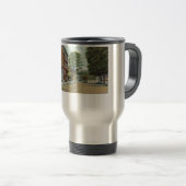 谷Rd.のMontclair上部のNJの1911年のヴィンテージ トラベルマグ (正面右)