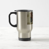 谷Rd.のMontclair上部のNJの1911年のヴィンテージ トラベルマグ (左)