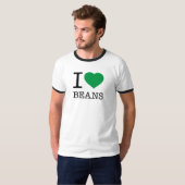 豆が大好き Tシャツ (正面フル)