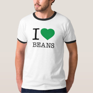 豆が大好き Tシャツ