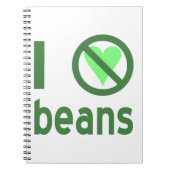 豆が嫌い ノートブック (正面)