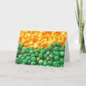 豆とアユ カード (正面)