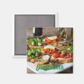 豆とアルグラのブリュケッタ地方 マグネット (正面/裏面)