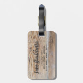 豆とアルグラのブリュケッタ地方 ラゲッジタグ (裏面縦)