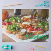 豆とアルグラのブリュケッタ地方 薄葉紙 (クラフト)