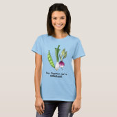 豆とベジフレンズ最高のファン Tシャツ (正面フル)