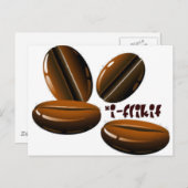 豆のちらつき ポストカード (正面/裏面)